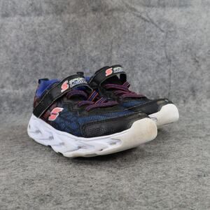 Skechers Shoes Boys 11 Light Up Sneakers S Sport Trainers Active Casual Toddler